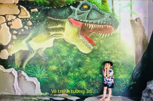 vẽ tranh tường 3d 2